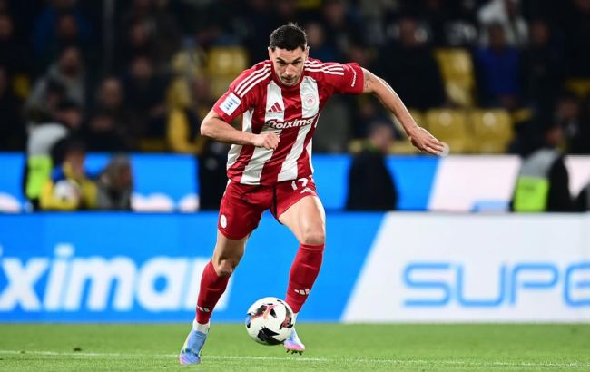 Яремчук забив двічі за Олімпіакос у Кубку Греції проти Волоса - результат та голи Яремчук забив двічі за Олімпіакос у Кубку Греції проти Волоса - результат та голи 1