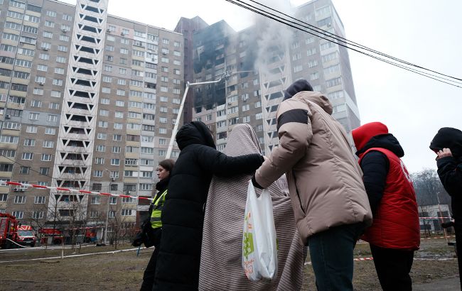 Карта тривог сьогодні показала масований обстріл Києва - пошкоджене майно, куди звертатись, єОпора 4