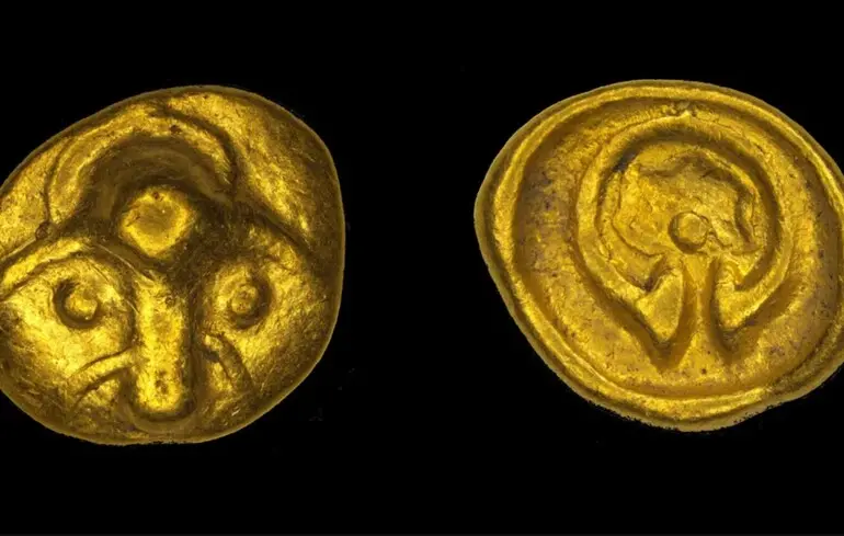 Кельтська райдужна чаша - у Німеччині знайшли незвичайну золоту монету - фото Кельтська райдужна чаша - у Німеччині знайшли незвичайну золоту монету - фото 1