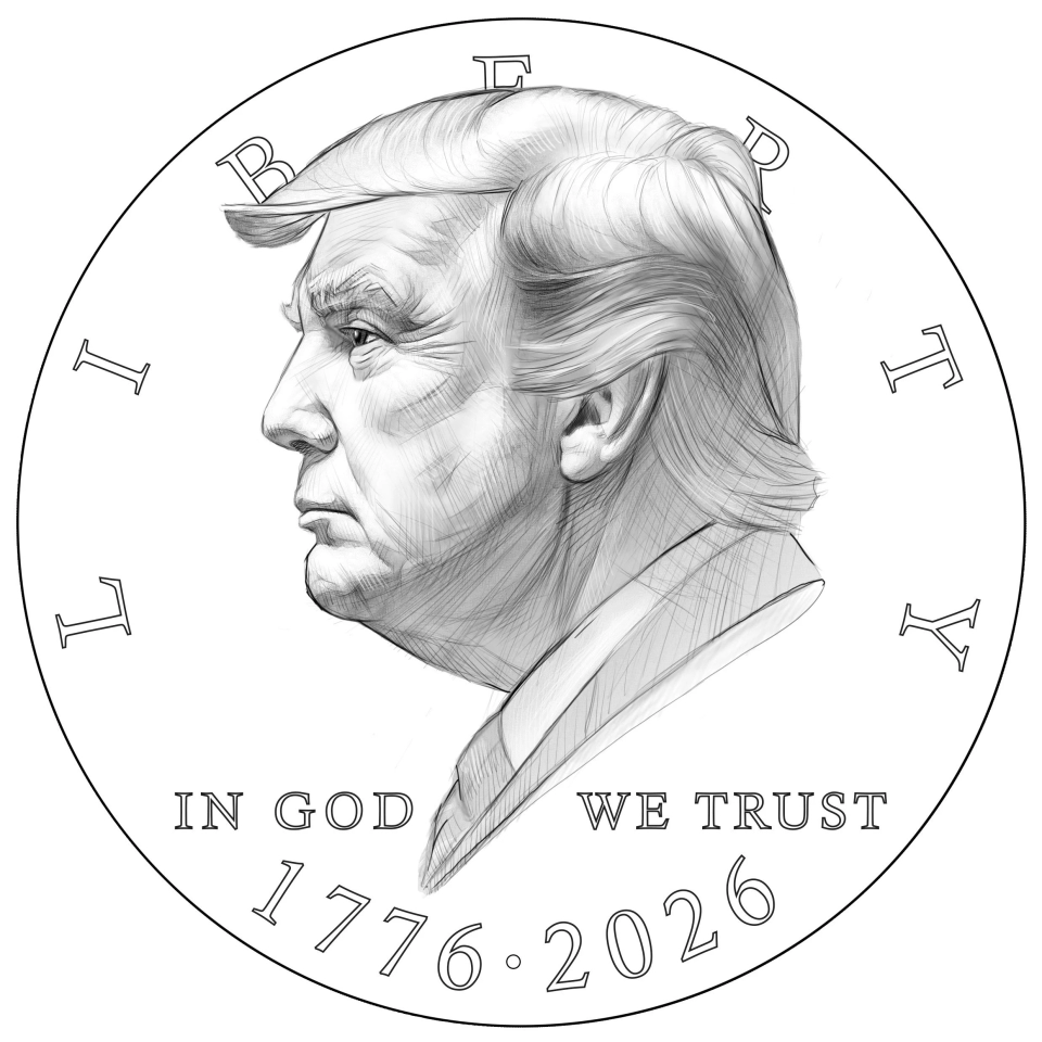 Мінфін США розглядає випуск монети номіналом $1 із зображенням Трампа 2
