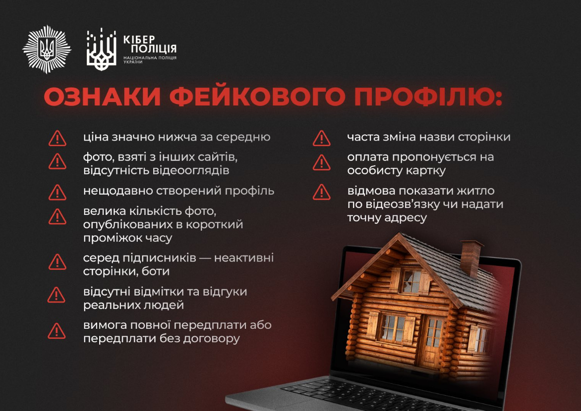 Оренда квартири, будинку чи іншого житла онлайн може бути фейком - оголошення шахраїв 6