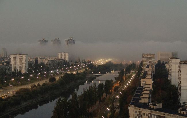 Погода в Києві - поліція звернулась до водіїв через туман 1