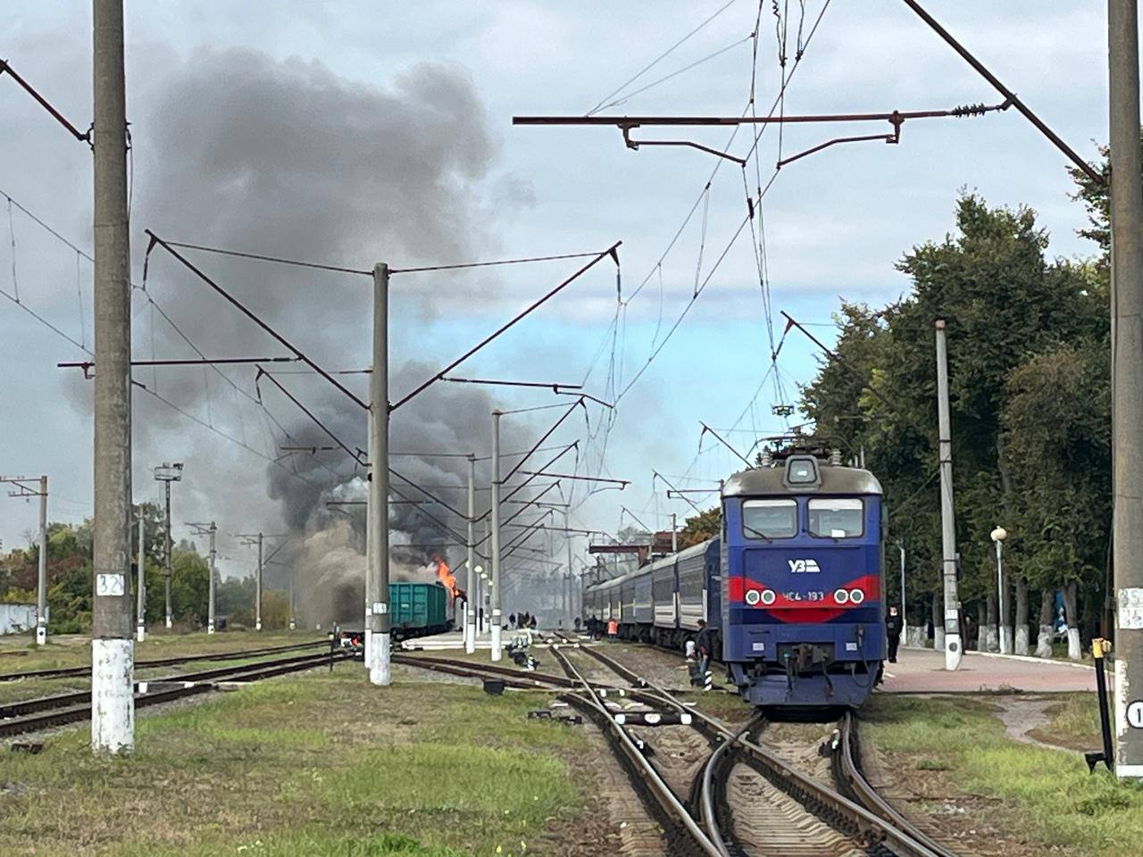 Шостка - росіяни двічі вдарили по потягах 4 жовтня, всі подробиці 4