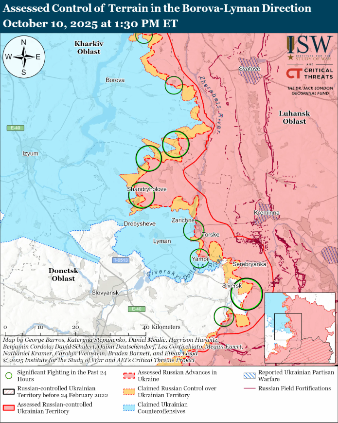 Ситуація на фронті 10 жовтня, - ISW 4