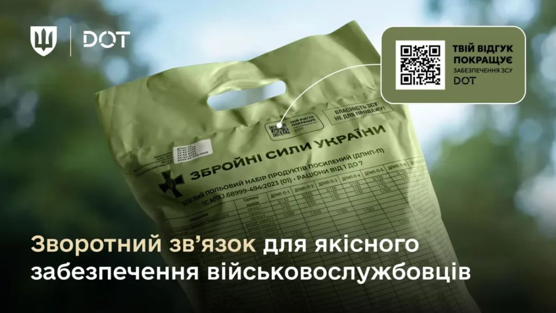 Сухпай ЗСУ для військових можна оцінити в опитуванні через QR-код - як залишити відгук, МОУ Сухпай ЗСУ для військових можна оцінити в опитуванні через QR-код - як залишити відгук, МОУ 4