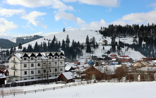 У Карпатах 28 жовтня випав сніг - засипало Буковель та інші курорти, відео У Карпатах 28 жовтня випав сніг - засипало Буковель та інші курорти, відео 1