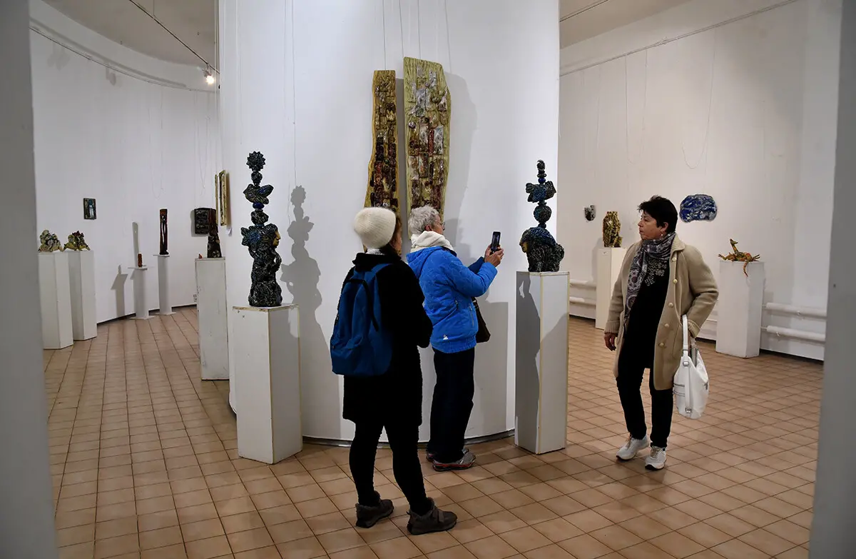 У київському Будинку художника відкрилася ювілейна виставка Сучасне мистецтво вогню 45