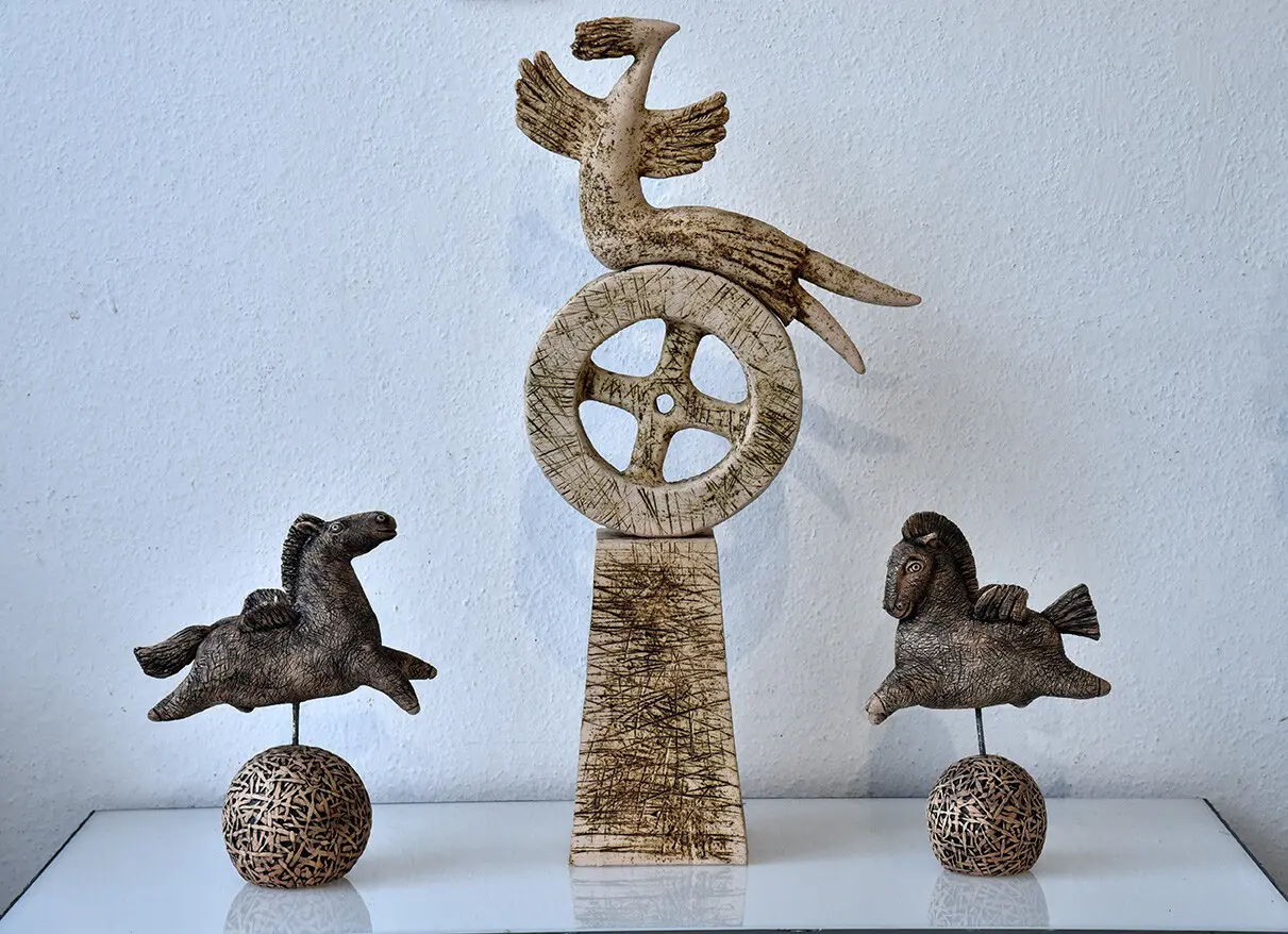 У київському Будинку художника відкрилася ювілейна виставка Сучасне мистецтво вогню 56