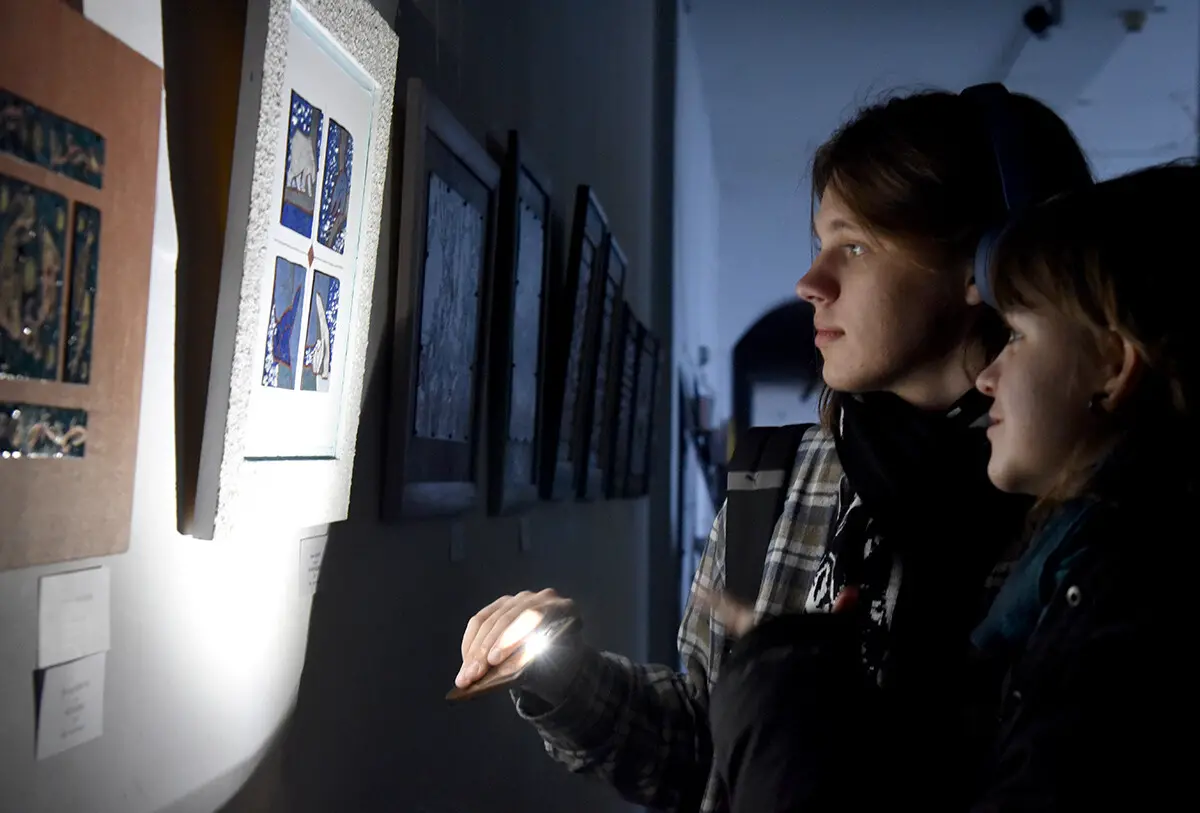 У київському Будинку художника відкрилася ювілейна виставка Сучасне мистецтво вогню 61