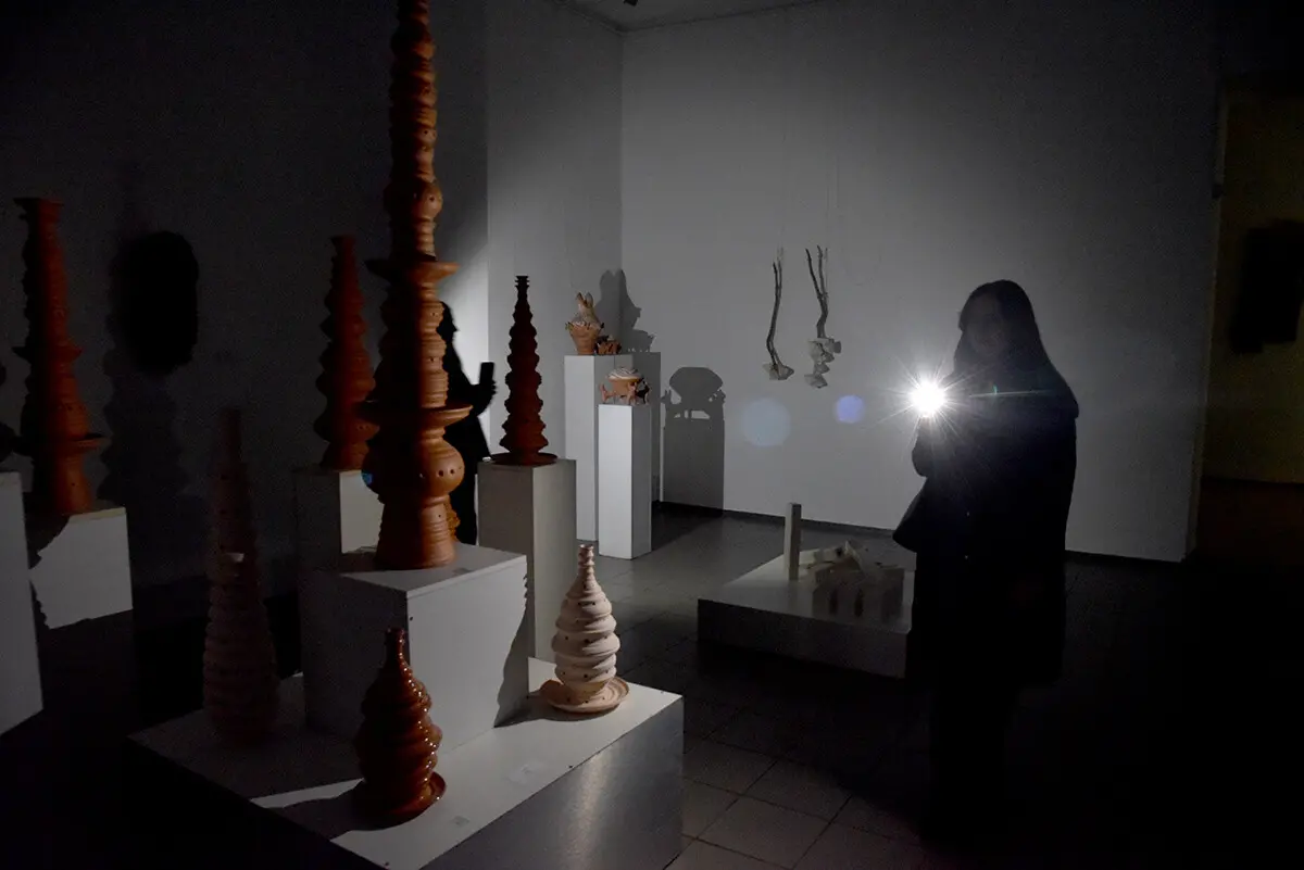 У київському Будинку художника відкрилася ювілейна виставка Сучасне мистецтво вогню 54