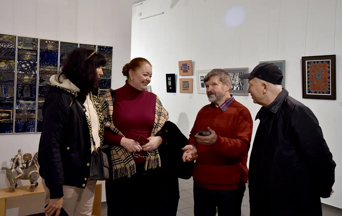 У київському Будинку художника відкрилася ювілейна виставка Сучасне мистецтво вогню 43