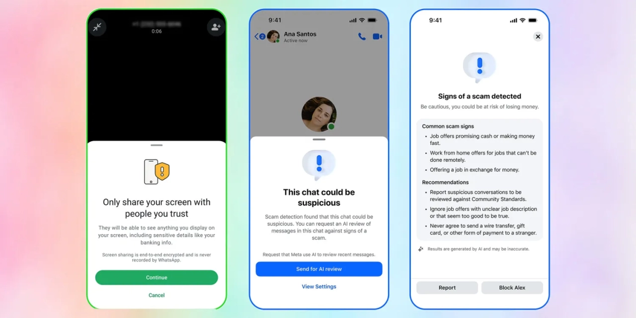 У WhatsApp і Messenger з'явиться захист від шахраїв 4