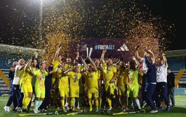 Україна Азербайджан - перемога у Лізі націй з ампфутболу 1