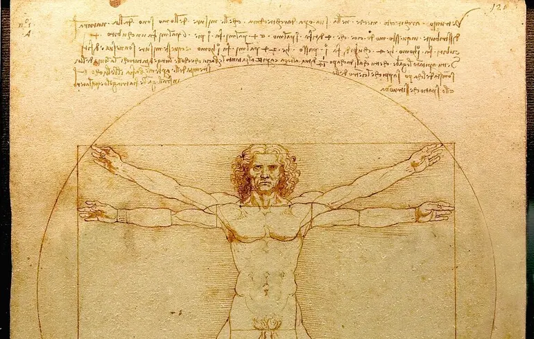 Вітрувіанська людина да Вінчі - вчений розкрив таємницю малюнка художника Вітрувіанська людина да Вінчі - вчений розкрив таємницю малюнка художника 1