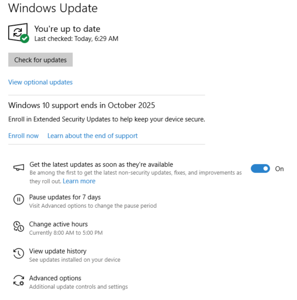 Windows 10 - як отримувати безкоштовні оновлення 7