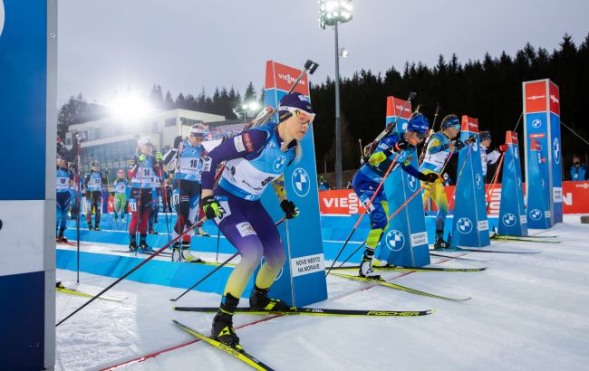 Біатлон, Кубок світу - склади естафетних команд України 1