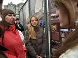 "Церковний рашизм" - у Києві відкрили виставку про роль РПЦ у війні проти України - фото 43