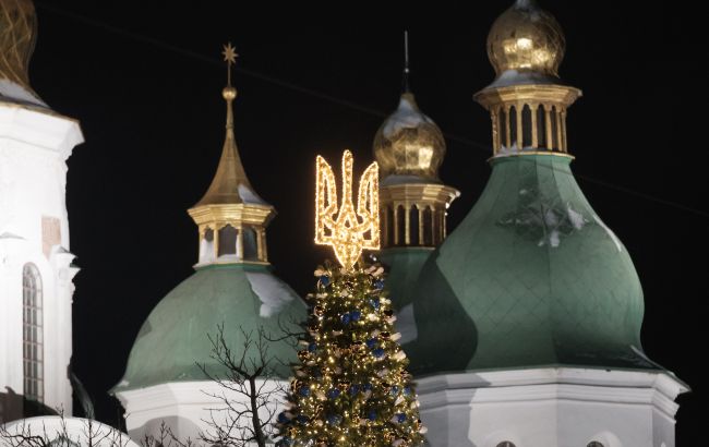 Ялинка в Києві 2026 буде у стилі фресок Софії Київської - деталі 1