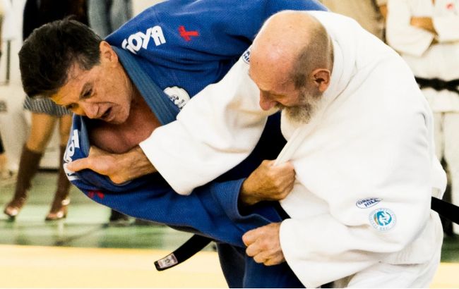 Юрій Кулєшков, 70 річний професор - здобув срібло Суперкубка Іспанії з дзюдо 1
