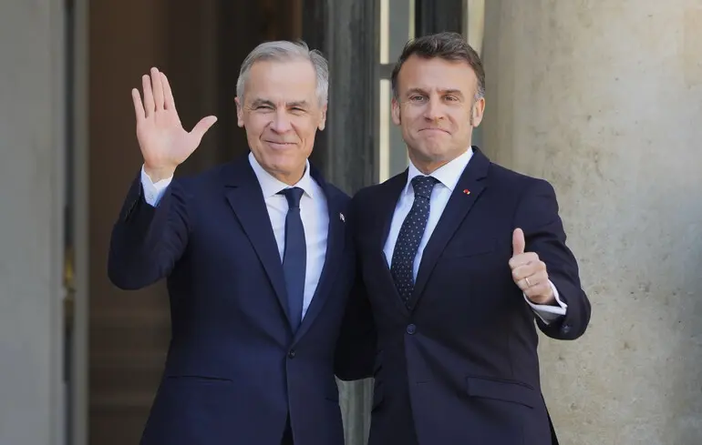 Карні та Макрон обговорили війну в Україні та кризу в Газі на саміті G20 1