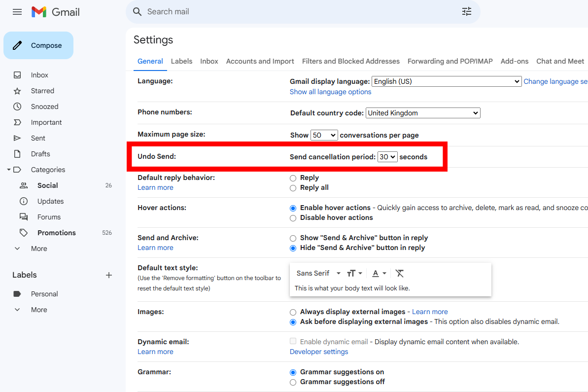 Корисні функції Gmail для зручної роботи з поштою - список 4
