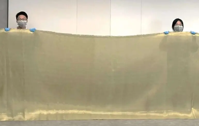 Куленепробивна тканина - китайські науковці розробили матеріал у 3 рази міцніший за кевлар - новини науки Куленепробивна тканина - китайські науковці розробили матеріал у 3 рази міцніший за кевлар - новини науки 1