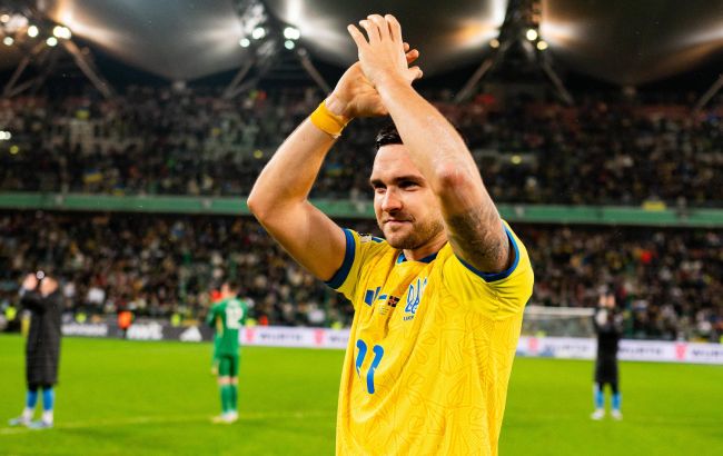 Найкращий бомбардир збірної України 2025 - Олексій Гуцуляк 1