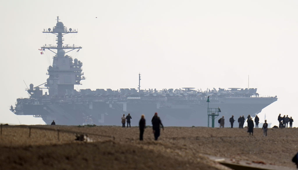 Найпотужніший авіаносець США зайшов у Карибське море 1