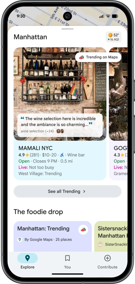 Оновлення Google Maps - список нових функцій 3