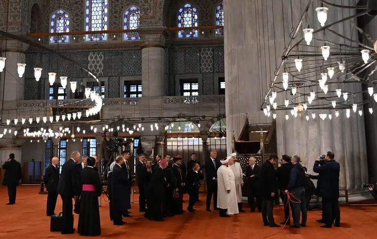 Папа Римський не схоті помолитися у мечеті 1