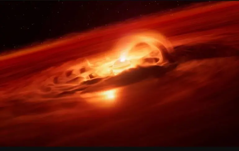 Планета поглинає шість мільярдів тонн речовини на секунду і поводиться як зірка - вчені не знають, чому Планета поглинає шість мільярдів тонн речовини на секунду і поводиться як зірка - вчені не знають, чому 1