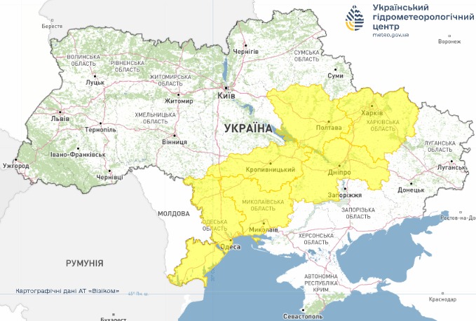 Погода в Україні 11 листопада - дощі та похолодання 6