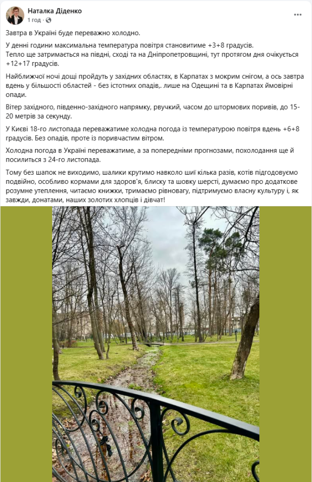 Погода в Україні і Києві погіршується - коли може бути мокрий сніг і різке похолодання, прогноз 2