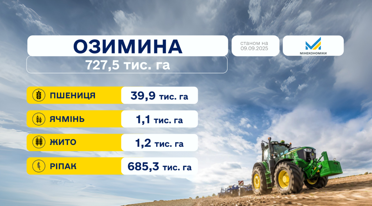 Посівна в Україні 2025 зернових культур і ріпаку закінчується - що сіють під зиму на полях Посівна в Україні 2025 зернових культур і ріпаку закінчується - що сіють під зиму на полях 6