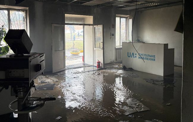 Редакцію Суспільне в місті Дніпро і Українське Радіо пошкодила атака дронів сьогодні - фото, відео 1