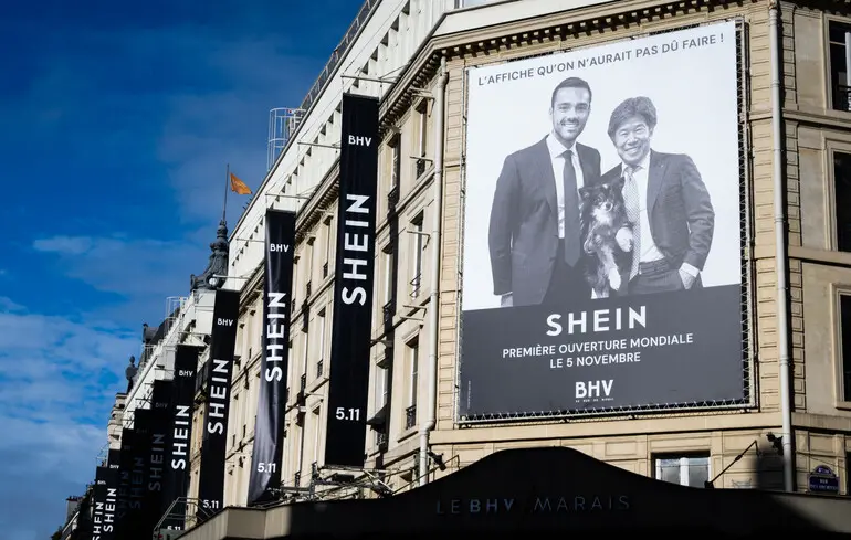 Shein відкриває перший офлайн-магазин у Парижі - місцеві виробники вийшли на протести - новини світу 1