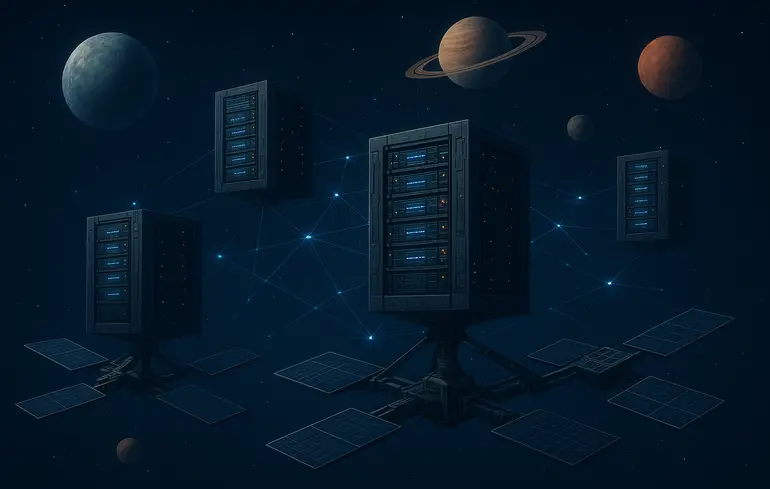 Штучний інтелект в космосі - Google розмістить 80 орбітальних дата-центрів - новини технологій Штучний інтелект в космосі - Google розмістить 80 орбітальних дата-центрів - новини технологій 1