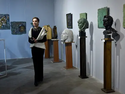 Скульптор Анатолій Кущ відкриває масштабну експозицію у Києві - фоторепортаж 8