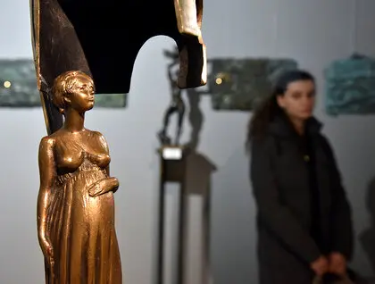 Скульптор Анатолій Кущ відкриває масштабну експозицію у Києві - фоторепортаж 6