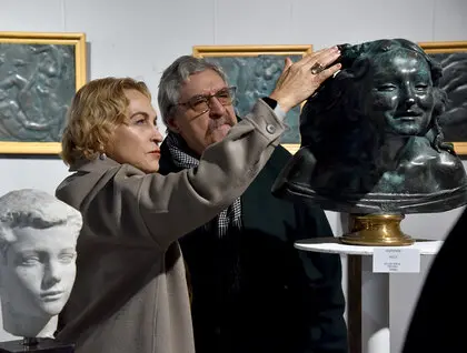 Скульптор Анатолій Кущ відкриває масштабну експозицію у Києві - фоторепортаж 10