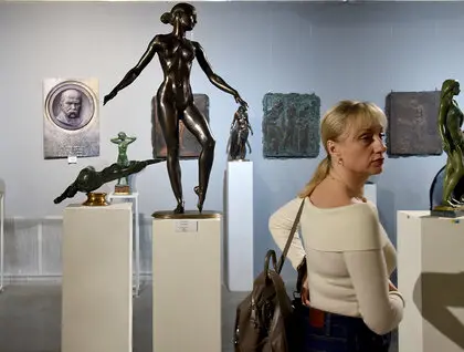 Скульптор Анатолій Кущ відкриває масштабну експозицію у Києві - фоторепортаж 12