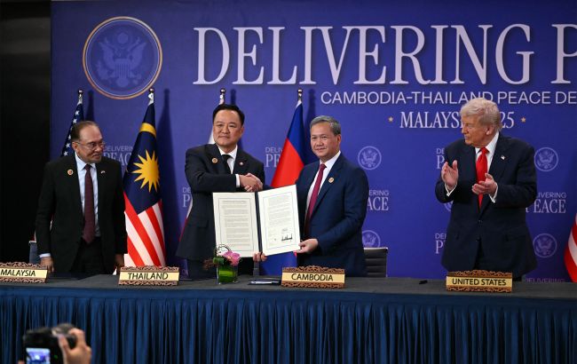 Таїланд вийшов із мирної угоди з Камбоджею, яку підписували з Трампом 1