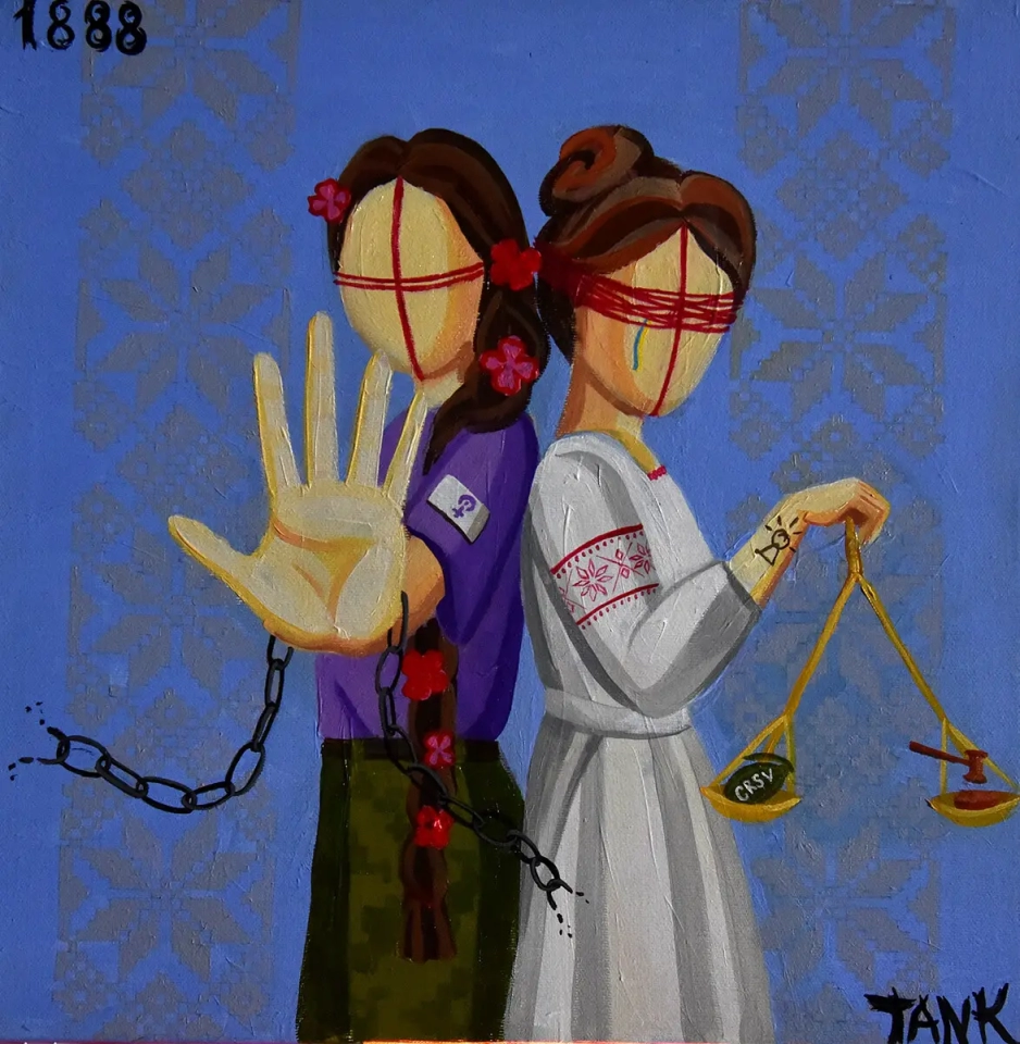 У Києві презентували картини присвячені річниці Резолюції ООН 1325 43