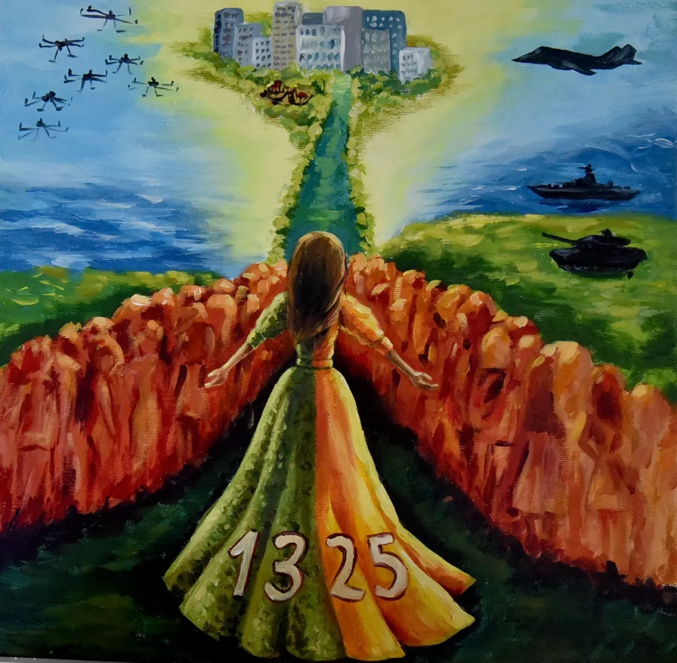 У Києві презентували картини присвячені річниці Резолюції ООН 1325 44