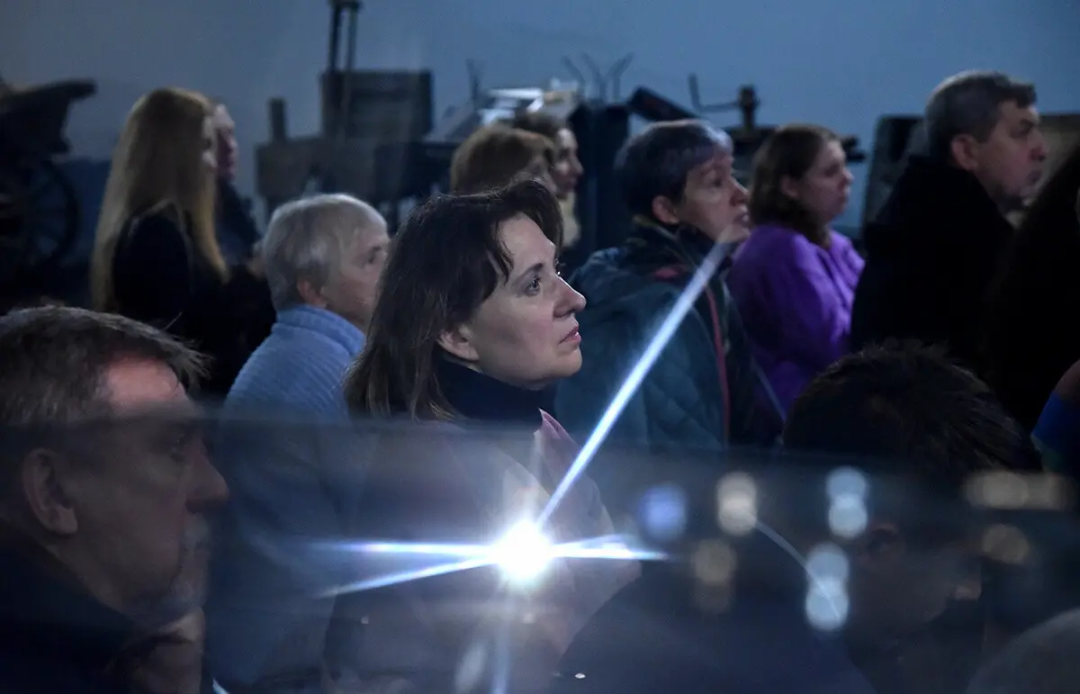 У Музеї Голодомору після реставрації презентували першу у світі картину про геноцид Рік 1933 36