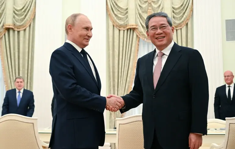 Відносини між РФ та КНР - Путін і Лі Цян зустрілися у Кремлі та підтвердили намір посилювати співпрацю 1