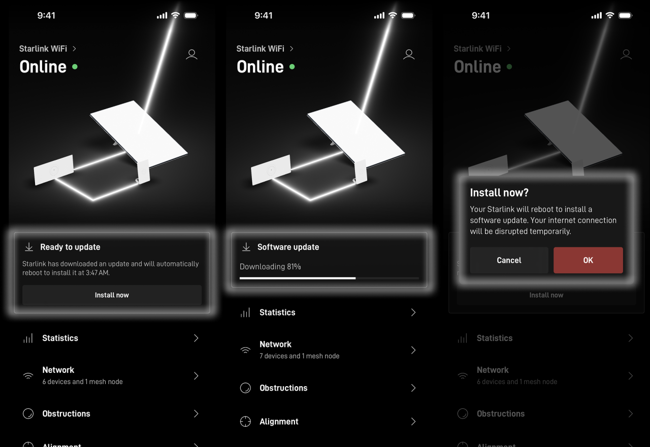 Власники Starlink мають оновити свої термінали до 17 листопада 2025 року 2