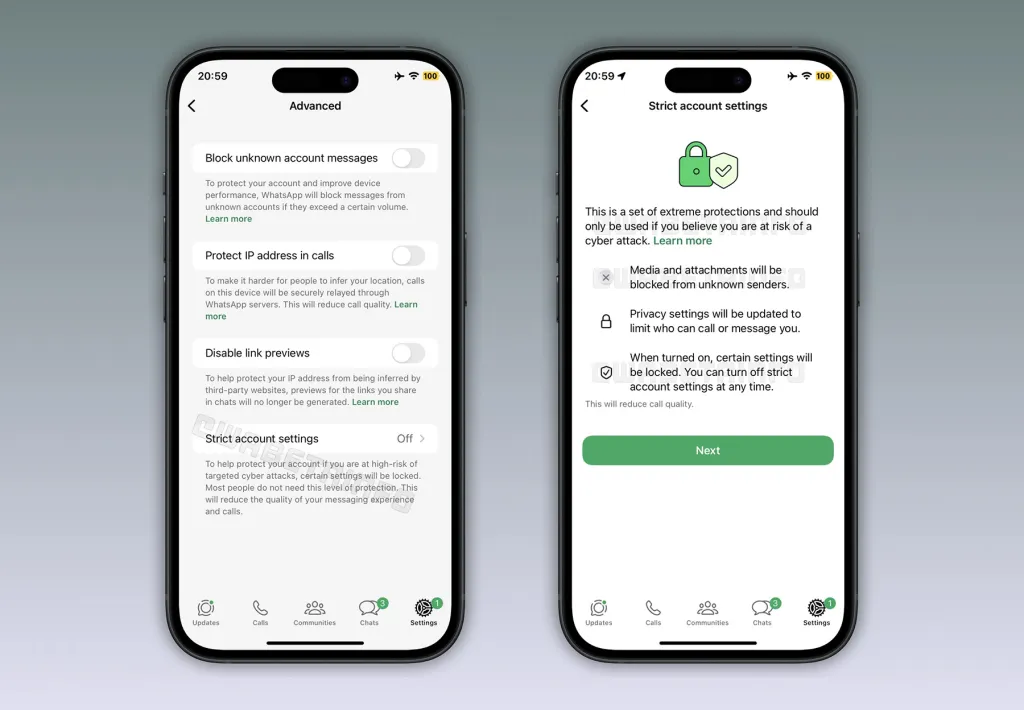 WhatsApp запускає нові функції захисту акаунтів 2