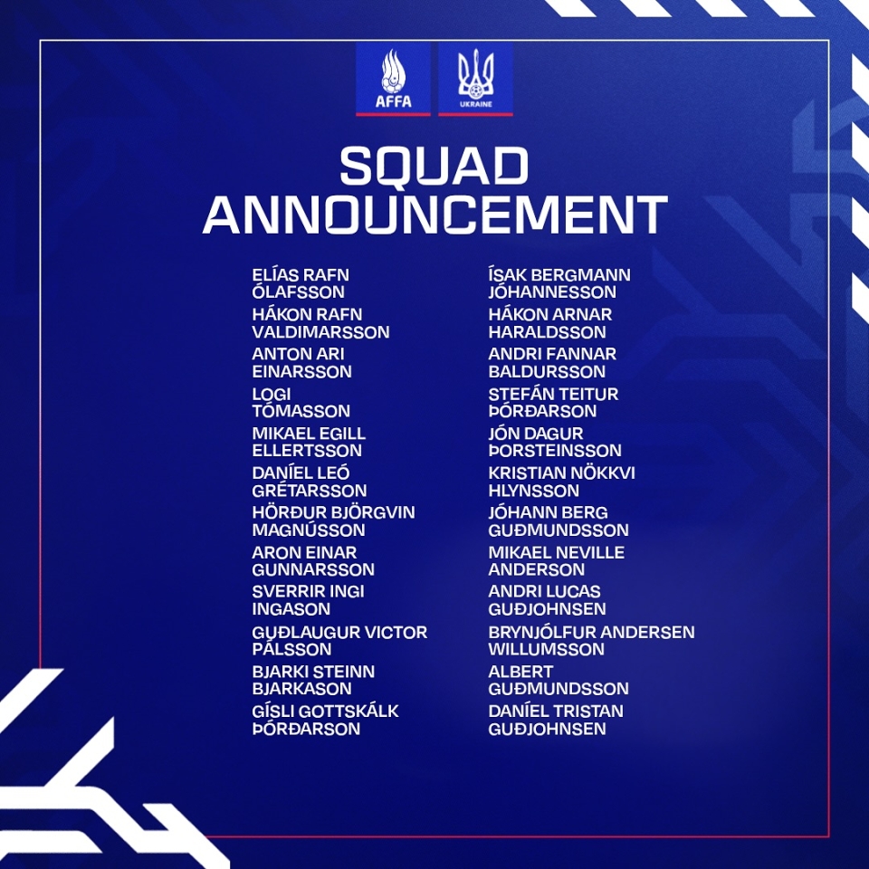 Збірна Ісландії оголосила склад - хто гратиме з Україною Збірна Ісландії оголосила склад - хто гратиме з Україною 4