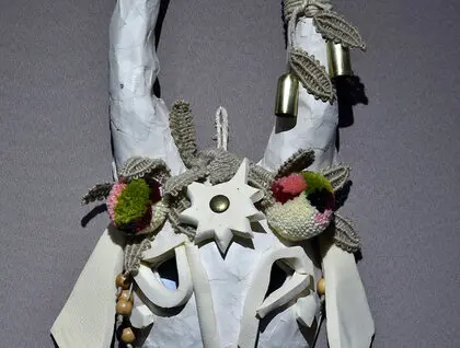 100 кіз Лесі Патоки - в Українському Домі відкрили виставку обрядових масок - фото 29